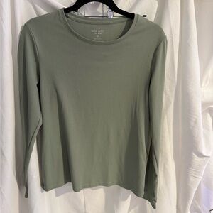 Nine West Sage Long Sleeve Tee